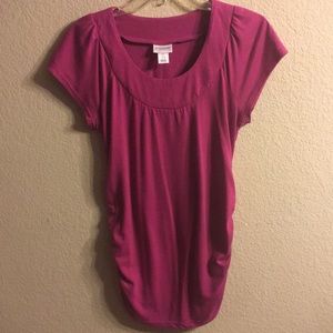 Pink Maternity Top